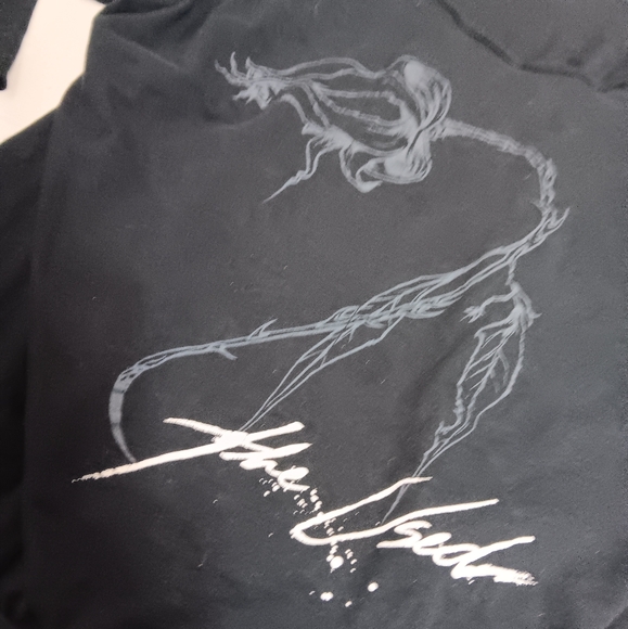 VINTAGE 2000S THE USED BAND Y2K EMO CROP GRAPHIC OVERSIZED TOP SIZE 2X - Picture 2 of 5